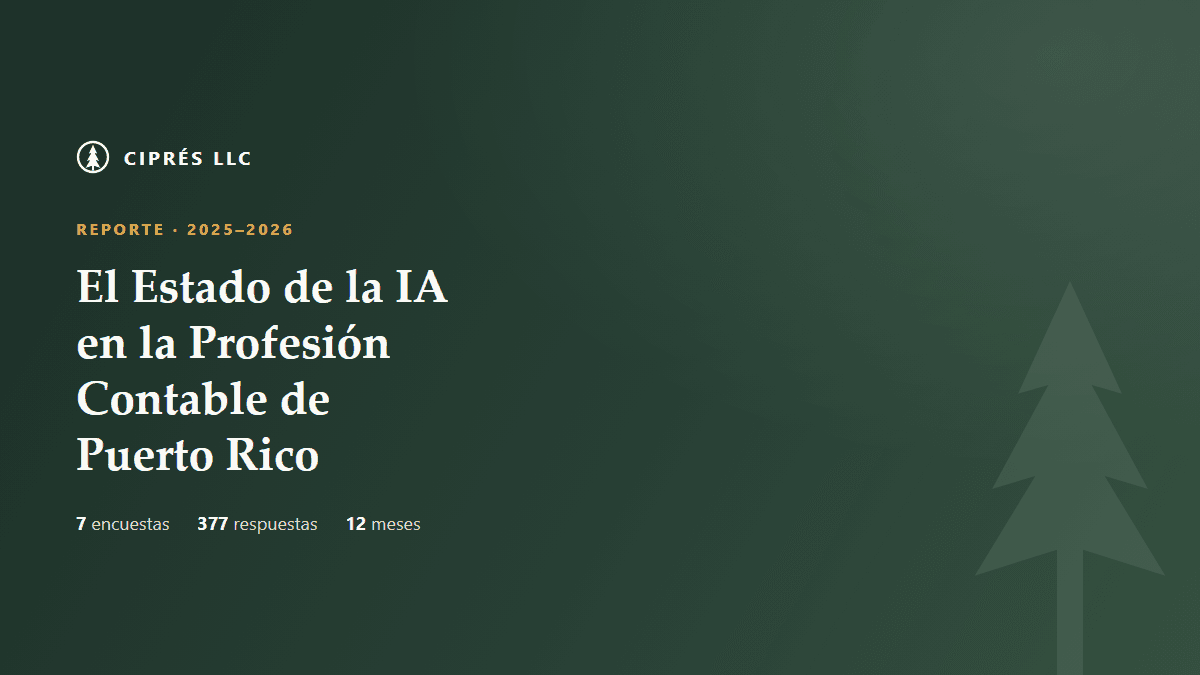 The State of AI in Puerto Rico's Accounting Profession 2025–2026